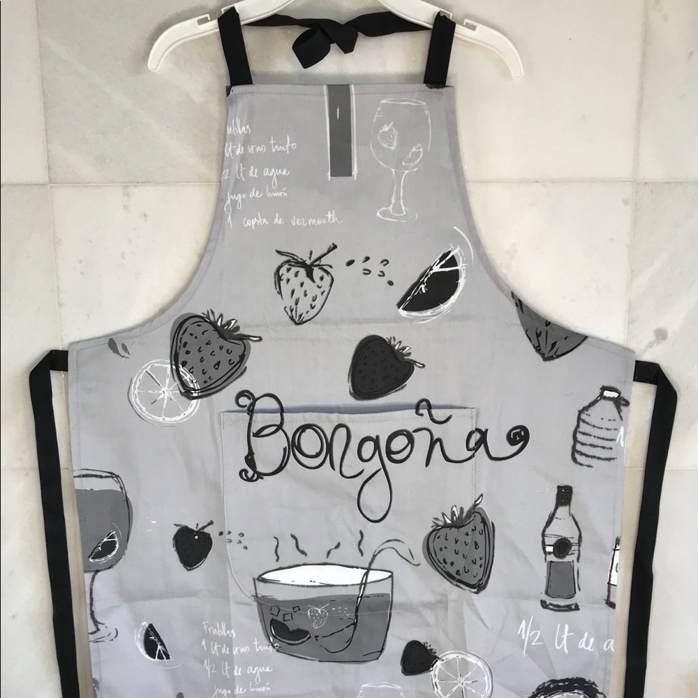 Kitchen Apron - Borgoña - Chilean Apron